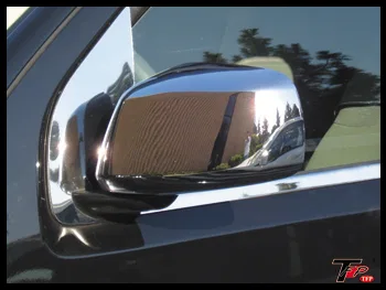 500 – INT TRIM TFP Exterior Mirror Cover, Full Cover Chrome Plated ABS Plastic Set Of 2